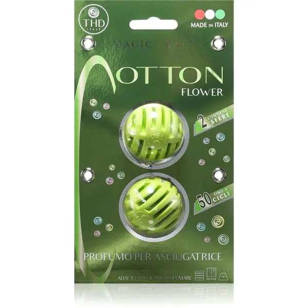 THD THD Cotton Flower mirisne kuglice za sušilicu 2 kom
