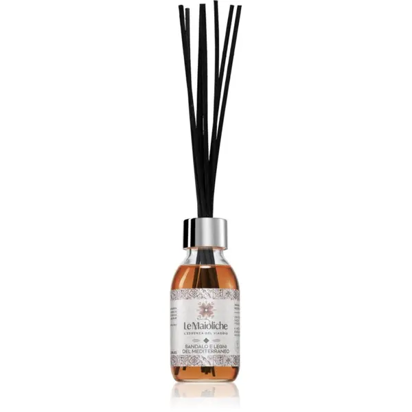 THD THD Le Maioliche Sandalo e Legni Del Mediterraneo aroma difuzer s punjenjem 100 ml