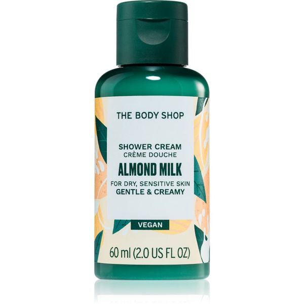 The Body Shop The Body Shop Almond Milk Shower Cream gel za tuširanje s bademovim mlijekom 60 ml