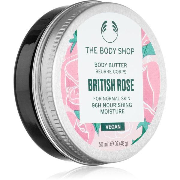 The Body Shop The Body Shop Body Butter Brirish Rose maslac za tijelo s hranjivim učinkom 50 ml