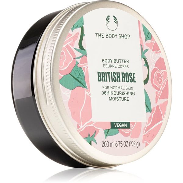 The Body Shop The Body Shop Body Butter Brirish Rose maslac za tijelo s mirisom ruže 200 ml