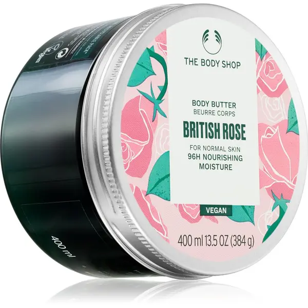 The Body Shop The Body Shop British Rose Body Butter maslac za tijelo s hranjivim učinkom 400 ml