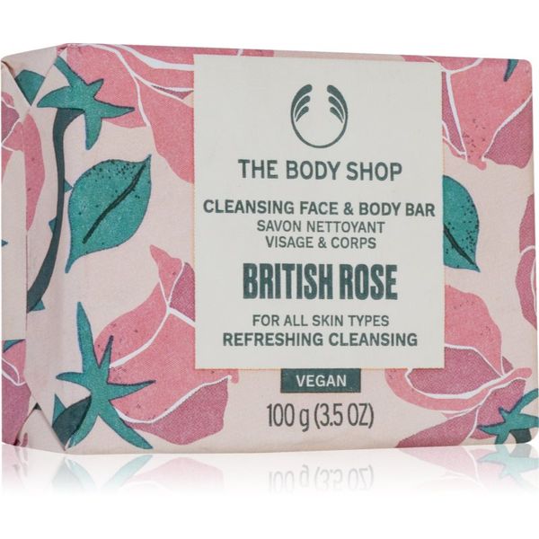 The Body Shop The Body Shop British Rose sapun za tijelo i lice 100 g