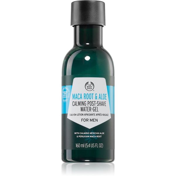The Body Shop The Body Shop Maca Root & Aloe Calming Post-Shave Water Gel gel poslije brijanja s umirujućim djelovanjem 160 ml