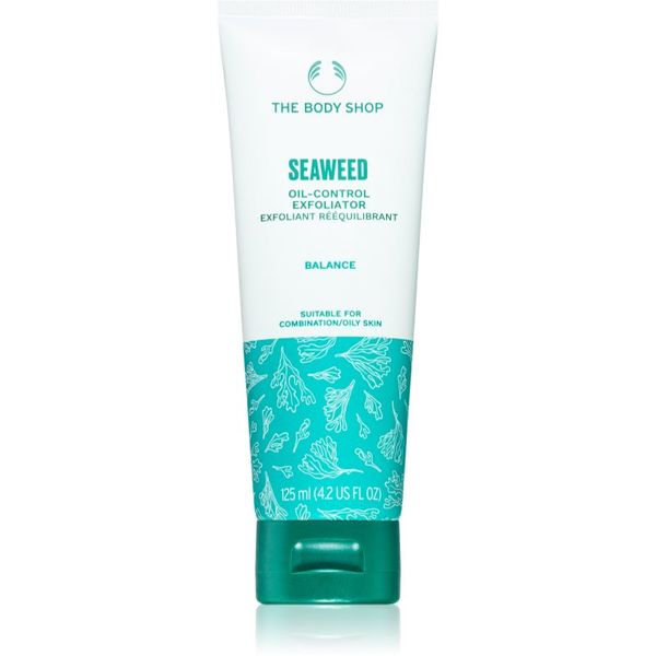 The Body Shop The Body Shop Seaweed Oil-Control Exfoliator blagi eksfolijacijski gel s piling učinkom 125 ml