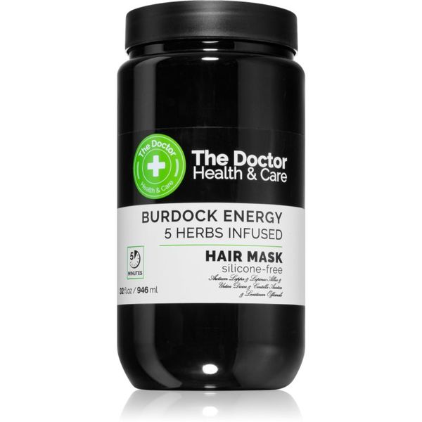 The Doctor The Doctor Burdock Energy 5 Herbs Infused maska za učvršćivanje za kosu 946 ml