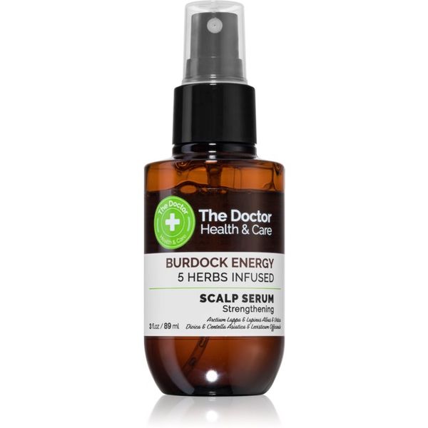 The Doctor The Doctor Burdock Energy 5 Herbs Infused serum za jačanje za iscrpljenu kosu i vlasište 89 ml