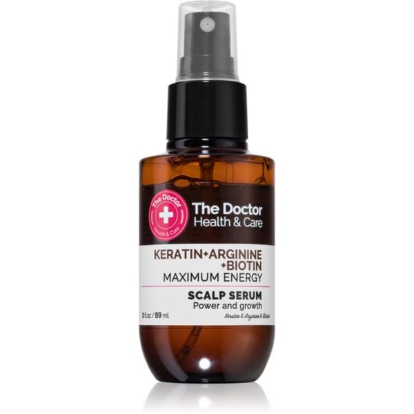The Doctor The Doctor Keratin + Arginine + Biotin Maximum Energy serum za vlasište s keratinom 89 ml
