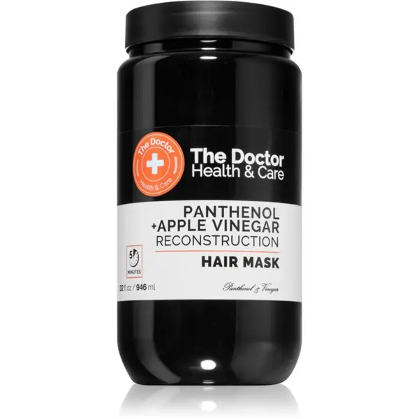 The Doctor The Doctor Panthenol + Apple Vinegar Reconstruction Hair Mask maska za intenzivnu regeneraciju za kosu 946 ml