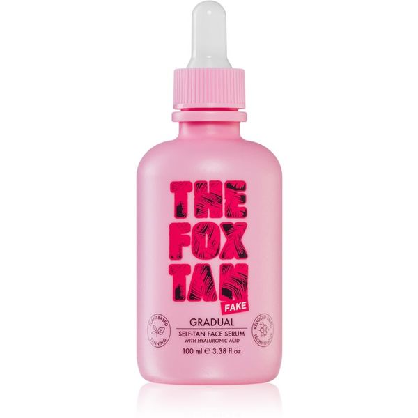 The Fox Tan The Fox Tan Gradual kapi za samotamnjenje za lice 100 ml