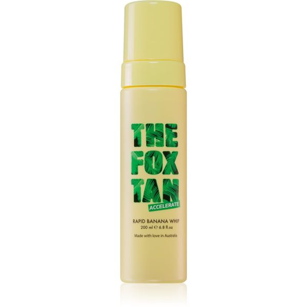 The Fox Tan The Fox Tan Rapid Banana Whip sredstvo za ubrzanje i produljenje preplanulosti bez zaštitnog faktora 200 ml