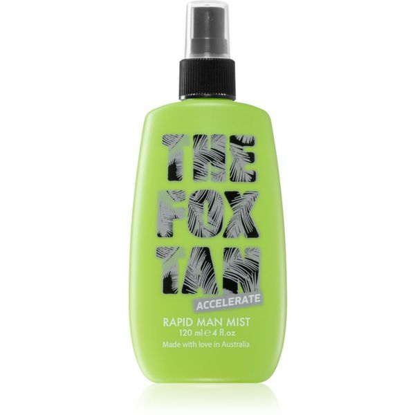 The Fox Tan The Fox Tan Rapid Man osvježavajući sprej za tijelo ubrzava tamnjenje za muškarce 120 ml