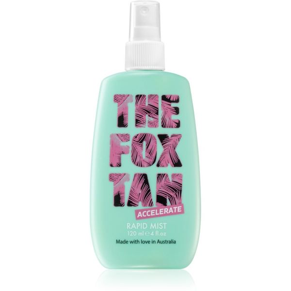 The Fox Tan The Fox Tan Rapid osvježavajući sprej za tijelo ubrzava tamnjenje 120 ml