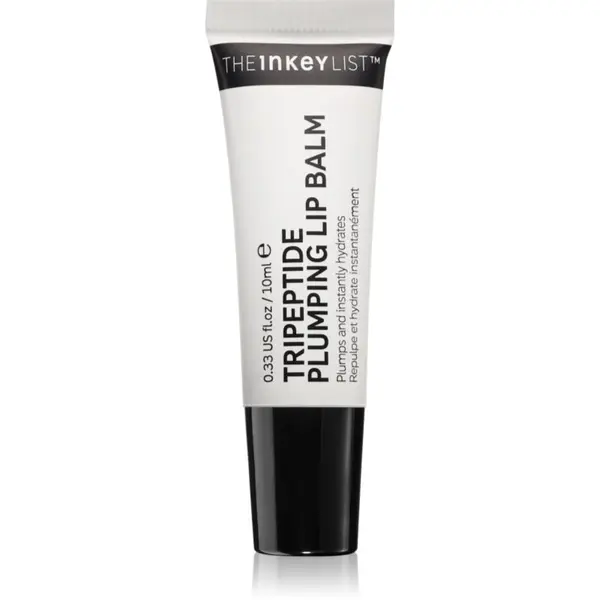 The Inkey List The Inkey List Tripeptide Plumping Lip Balm balzam za usne s plumping efektom nijansa Clear 10 ml