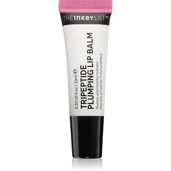 The Inkey List The Inkey List Tripeptide Plumping Lip Balm balzam za usne s plumping efektom nijansa Pink 10 ml