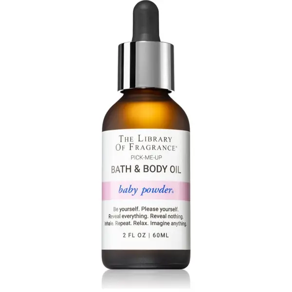 The Library of Fragrance The Library of Fragrance Baby Powder ulje za tijelo za kupke uniseks 60 ml
