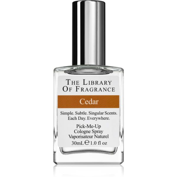 The Library of Fragrance The Library of Fragrance Cedar kolonjska voda za muškarce 30 ml