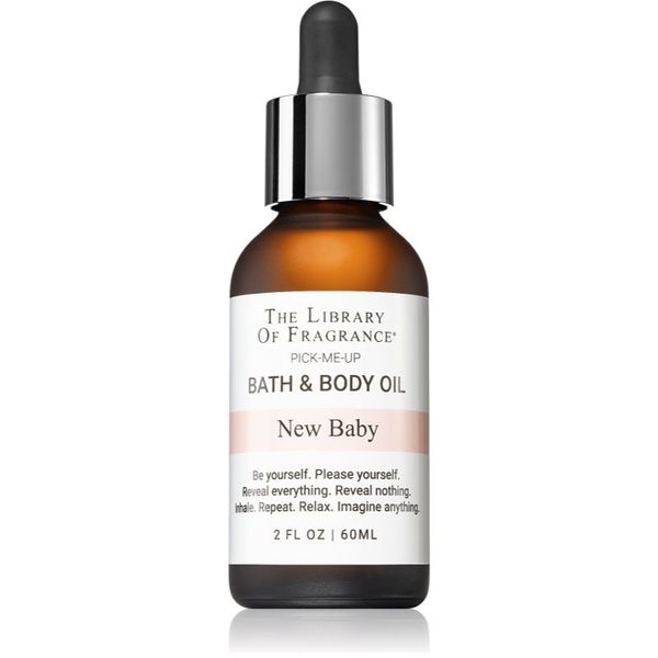 The Library of Fragrance The Library of Fragrance New Baby ulje za tijelo za kupke uniseks 60 ml
