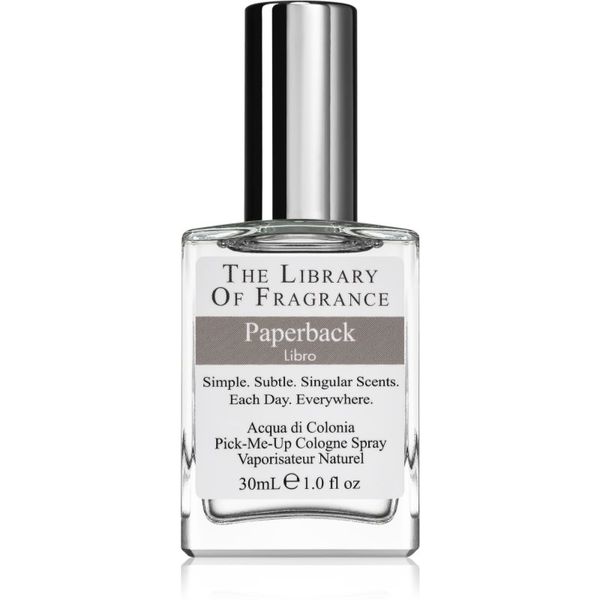 The Library of Fragrance The Library of Fragrance Paperback kolonjska voda uniseks 30 ml