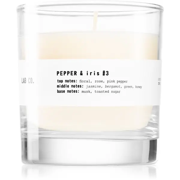 The Olphactory The Olphactory Lab Co. Pepper & Iris mirisna svijeća 200 g