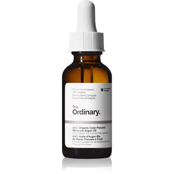 The Ordinary The Ordinary 100% Organic Cold Pressed Moroccan Argan Oil 100% arganovo ulje 30 ml