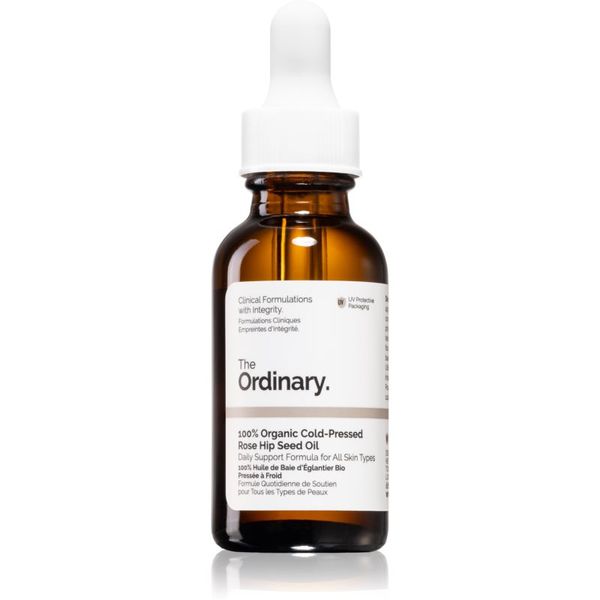 The Ordinary The Ordinary 100% Organic Cold-Pressed Rose Hip Seed Oil šipkovo ulje za hidrataciju i zatezanje kože 30 ml