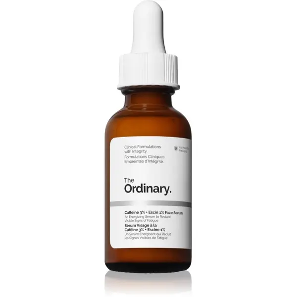 The Ordinary The Ordinary Caffeine 3% + Escin 1% Face Serum energetski serum s kofeinom 30 ml