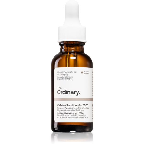 The Ordinary The Ordinary Caffeine Solution 5% + EGCG serum za područje oko očiju protiv oticanja i tamnih krugova 30 ml