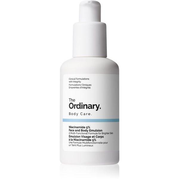 The Ordinary The Ordinary Niacinamide 5% Face & Body Emulsion blaga hidratantna emulzija protiv tamnih mrlja za lice i tijelo 100 ml