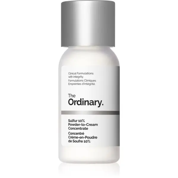 The Ordinary The Ordinary Sulfur 10% Powder-to-Cream Concentrate lokalna njega protiv akni 5 g
