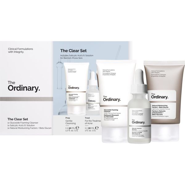 The Ordinary The Ordinary The Clear Set poklon set 3 kom