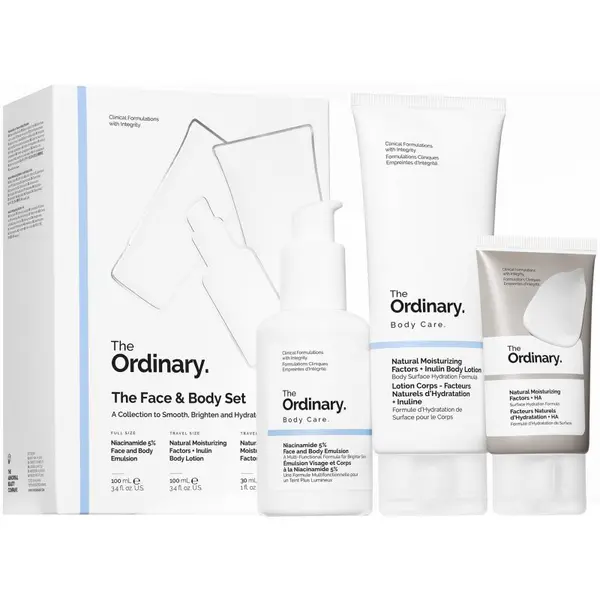 The Ordinary The Ordinary The Face & Body Set poklon set za tijelo i lice