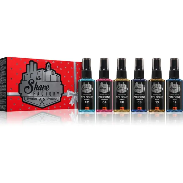 The Shave Factory The Shave Factory After Shave voda poslije brijanja 6x50 ml