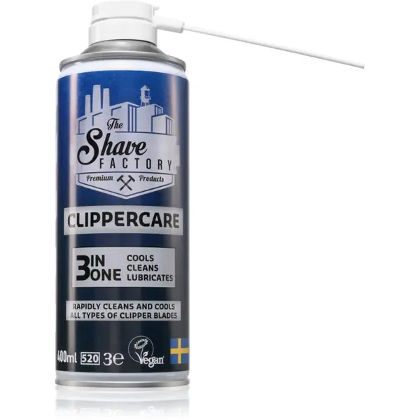 The Shave Factory The Shave Factory Clippercare sprej za električne aparate za brijanje 400 ml