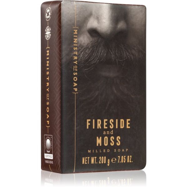The Somerset Toiletry Co. The Somerset Toiletry Co. Ministry of Soap Woodsman Soaps sapun za muškarce Fireside & Moss 200 g