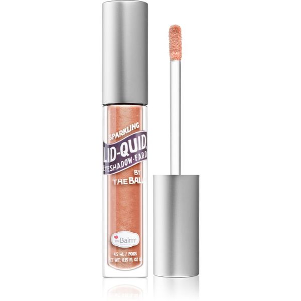 theBalm theBalm Lid-Quid tekuće sjenilo za oči sa šljokicama nijansa Bellini 4,5 ml