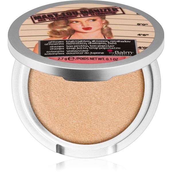 theBalm theBalm Lou Manizer highlighter i sjenilo za oči u jednom nijansa Mary 2,7 g