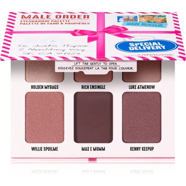theBalm theBalm Male Order® Special Delivery paleta sjenila za oči 13,2 g