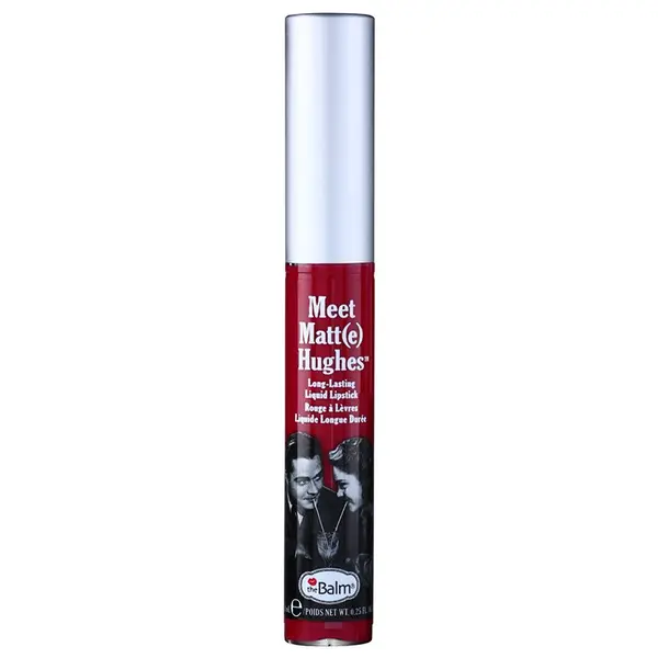 theBalm theBalm Meet Matt(e) Hughes Long Lasting Liquid Lipstick dugotrajni tekući ruž za usne nijansa Dedicated 7.4 ml