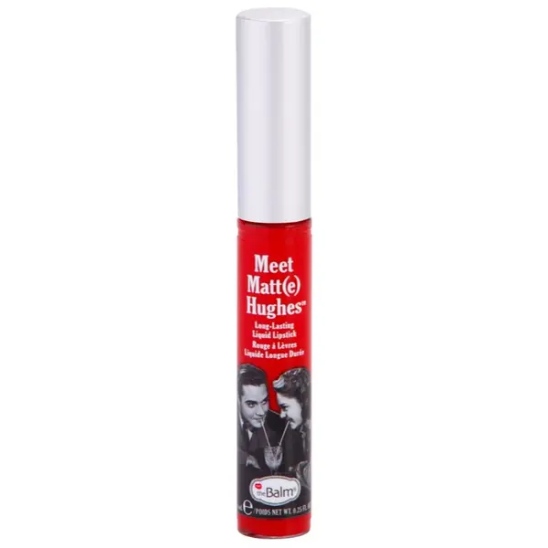 theBalm theBalm Meet Matt(e) Hughes Long Lasting Liquid Lipstick dugotrajni tekući ruž za usne nijansa Devoted 7.4 ml
