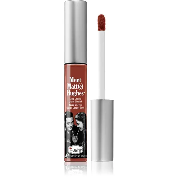 theBalm theBalm Meet Matt(e) Hughes Long Lasting Liquid Lipstick dugotrajni tekući ruž za usne nijansa Generous 7.4 ml