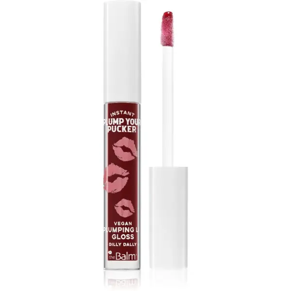 theBalm theBalm Plump Your Pucker Lip Gloss sjajilo za usne za veći volumen nijansa Dilly Dally 2.7 ml