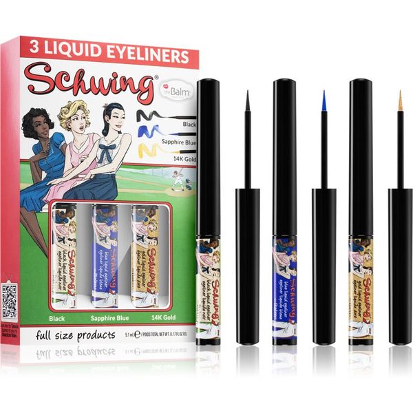 theBalm theBalm Schwing® Trio tekući eyelineri