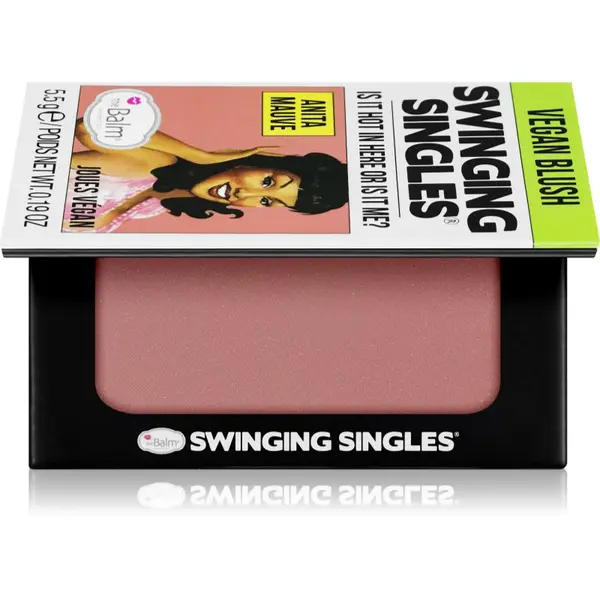 theBalm theBalm Swinging Singles Blush kompaktno rumenilo nijansa Anita Mauve 5.5 g