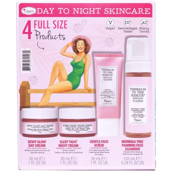 theBalm theBalm To The Rescue® Skincare Collection poklon set za dan i noć