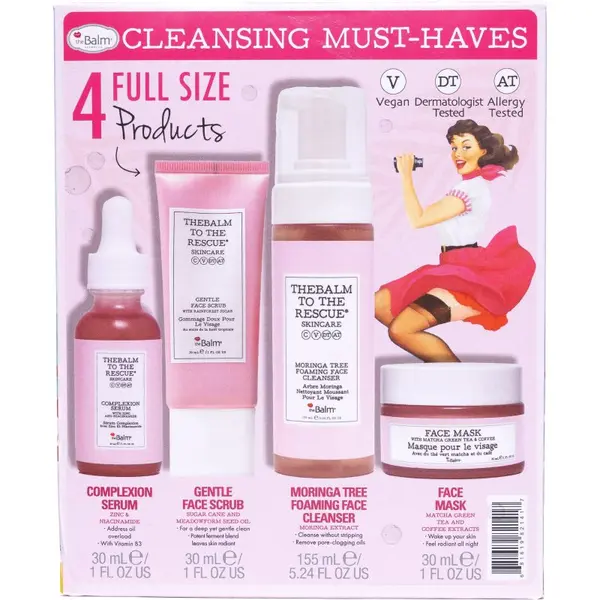 theBalm theBalm To The Rescue® Skincare Collection poklon set za savršeno čišćenje lica