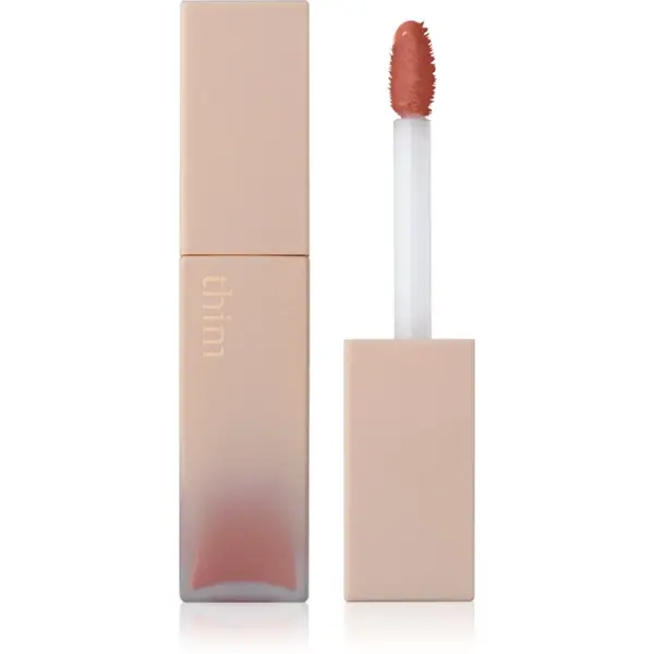 thim thim Satin Lip Glaze dugotrajno sjajilo za usne s hidratantnim učinkom nijansa 02 Haze Coral 6 g