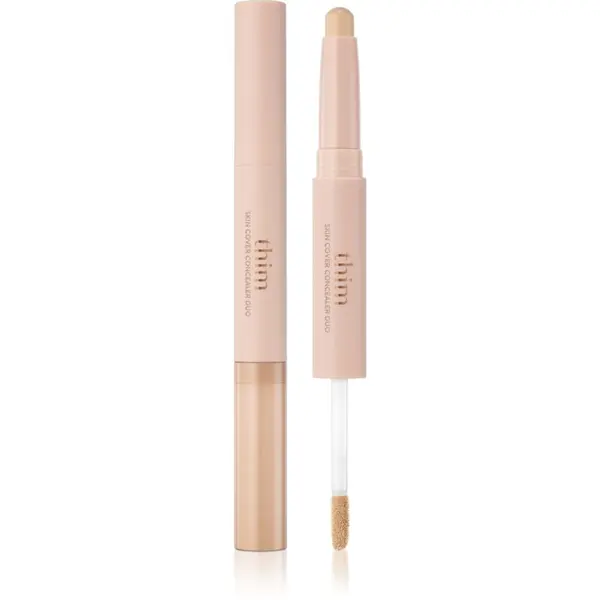 thim thim Skin Cover Concealer Duo korektor za prekrivanje i redukciju nepravilnosti obostrani nijansa 03 Sand 6.3 g
