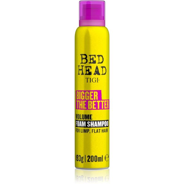 TIGI TIGI Bed Head Bigger the Better pjenasti šampon za volumen kose 200 ml