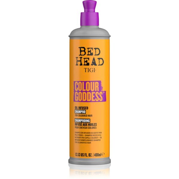 TIGI TIGI Bed Head Colour Goddess uljni šampon za obojenu i kosu s pramenovima 400 ml